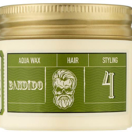 Воск для укладки волос на водной основе легкой фиксации Bandido Aqua Wax 4 Light Green 125 мл slide 1