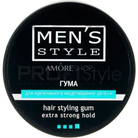 Гума PROFIStyle Men's Style для моделювання зачіски 80 г