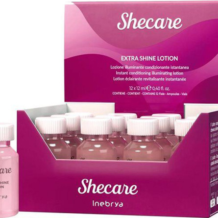 Лосьон для волос Inebrya Shecare Extra Shine Lotion Экстра сияние 12 мл х 12 ампул slide 1