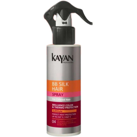 Спрей-термозахист для фарбованого волосся Kayan Professional BB Silk Hair Spray 200 мл