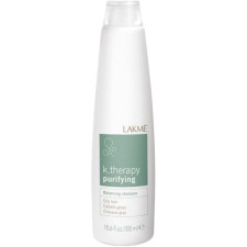 Балансуючий шампунь Lakme K.Therapy Purifying Balancing Shampoo для жирного волосся 300 мл mini slide 1