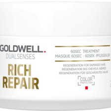 Маска Goldwell Dualsenses Rich Repair 60 секунд для відновлення сухого і пошкоджених волосся 200 мл (206139) mini slide 1
