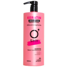 Шампунь O'Shy Keratin Блиск та випрямлення Professional 1 л mini slide 1