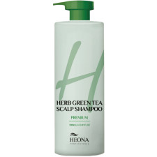 Шампунь Heona Herb Green Tea Scalp Shampoo Зміцнювальний 1000 мл mini slide 1