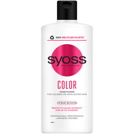 Бальзам Syoss Color с цветком камелии для окрашенных и тонированных волос 440 мл