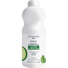 Шампунь Byphasse Family Fresh Delice с лаймом и зеленым чаем для нормальных и жирных волос 750 мл mini slide 1