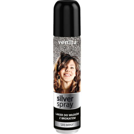 Лак для волос Venita Salon Professional Hair Серебро 75 мл slide 1