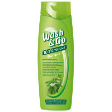 Шампунь Wash&Go з екстрактом кропиви для ламкого волосся 360 мл mini slide 1