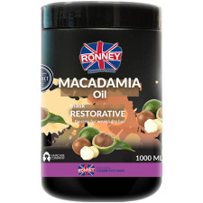 Маска Ronney Macadamia Oil Укрепляющая для слабых и сухих волос 1000 мл mini slide 1