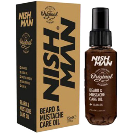 Масло для бороды Nishman Beard & Moustache Oil 75 мл