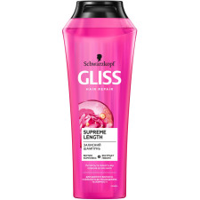 Захисний шампунь GLISS Supreme Length для довгого волосся, схильного до пошкоджень та жирності 250 мл mini slide 1
