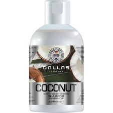 Інтенсивно поживний шампунь Dallas Coconut з натуральною кокосовою олією 1 л mini slide 1