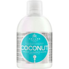 Шампунь Kallos Cosmetics KJMN Coconut Зміцнювальний з кокосовою олією 1 л mini slide 1