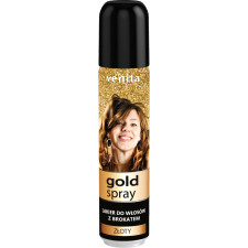 Лак для волосся Venita Salon Professional Hair Золото 75 мл mini slide 1