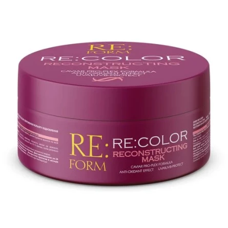 Реконструирующая маска Re:Form Re:color Сохранение цвета и восстановление окрашенных волос 230 мл slide 1