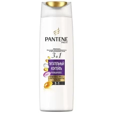 Шампунь для волосся Pantene Pro-V 3 в 1 Живильний Коктейль 360 мл mini slide 1