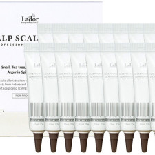 Набор сывороток-пилингов для кожи головы La'dor Scalp Scaling Spa Hair Ampoule 15 г х 20 шт mini slide 1