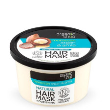 Живительна маска для волосся Organic Shop Аргана та Амла 250 мл mini slide 1