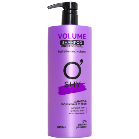 Шампунь O'Shy Volume Зволоження та об'єм Professional 1 л