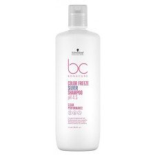 Шампунь Schwarzkopf Professional BC Bonacur Color Freeze Silver для нейтралізації небажаної жовтизни волосся 1000 мл mini slide 1