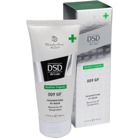 Маска DSD de Luxe 009 Medline Organic Vasogrotene Gf Mask для зміцнення волосся та поліпшення його росту 200 мл slide 1