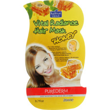 Маска для волос Purederm Vital Radiance Hair Mask Honey Медовая 20 мл mini slide 1