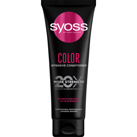 Интенсивный кондиционер SYOSS Color с маслом камелии для окрашенных и тонированных волос 250 мл