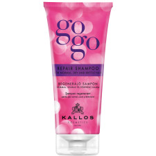 Шампунь Kallos Cosmetics Gogo Відновлювальний для сухого, нормального та ламкого волосся 200 мл mini slide 1