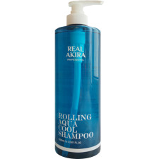 Шампунь Akira Rolling Aqua Cool Shampoo Охолоджувальний для очищення шкіри голови 1000 мл mini slide 1