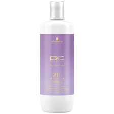 Відновлюючий шампунь Schwarzkopf Professional BC Oil Miracle з кератином та олією барбарійського інжиру 1000 мл mini slide 1