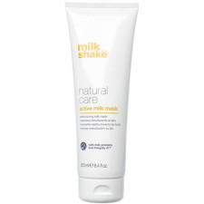 Зміцнювальна молочна маска для волосся Milk_shake natural care active 250 мл mini slide 1