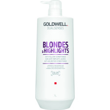 Бальзам Goldwell DSN Blondes&Highlights проти жовтизни для освітленого волосся 1 л mini slide 1
