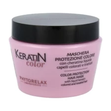 Маска для захисту кольору фарбованого волосся Phytorelax Keratin Сolor 250 мл mini slide 1