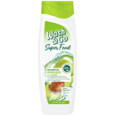 Шампунь Wash&Go SuperFood Авокадо і Алое для неслухняного волосся 400 мл mini slide 1