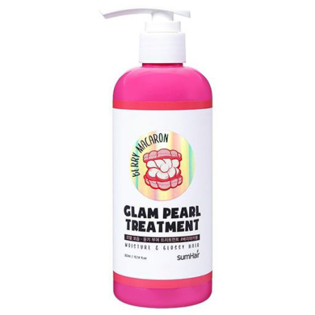Маска для волос SUMHAIR Glam Pearl Treatment #BerryMacaron 300 мл