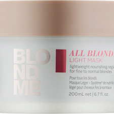 Маска Schwarzkopf Professional Blondme All Blondes Light Mask для тонкого волосся 200 мл mini slide 1