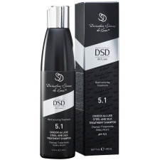 Відновлюючий шампунь DSD de Luxe 5.1 Steel And Silk Treatment для відновлення структури волосся 200 мл mini slide 1