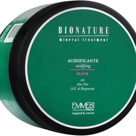 Кислая маска для волос Emmebi Italia BioNatural Acidifying Mask 500 мл slide 1