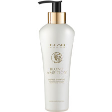 Шампунь T-LAB Professional Blond Ambition Purple Shampoo для корекції кольору і живлення волосся 300 мл mini slide 1