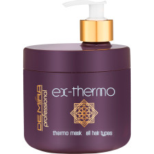 Професійна термомаска DeMira Professional Ex-Termo для інтенсивного експрес відновлення пошкодженого волосся 500 мл mini slide 1