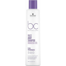 Шампунь Schwarzkopf Professional Bonacure Frizz Away для гладкості жорсткого, неслухняного та схильного до пушіння волосся 250мл mini slide 1
