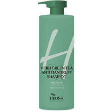 Шампунь Heona Herb Green Tea Anti Dandruff Shampoo проти лупи 1000 мл mini slide 1