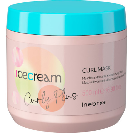 Увлажняющая маска Inebrya Curl Mask для вьющихся и химически завитых волос 500 мл