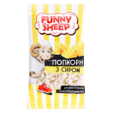 Попкорн Funny Sheep з сиром для мікрохвильової печі 90г mini slide 1