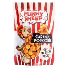 Попкорн Funny Sheep у карамелі 100г mini slide 1