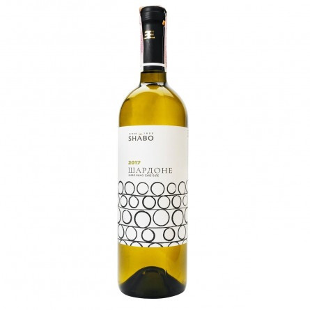 Вино Shabo Classic Шардоне белое сухое 13% 0,75л