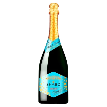 Вино ігристе Shabo Charmat біле напівсухе 10,5-13,5% 0,75л