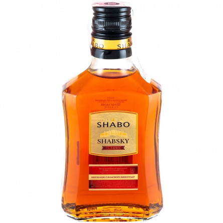 Бренди Shabo Y.P Shabsky Classic виноградный ординарный 40% 250мл