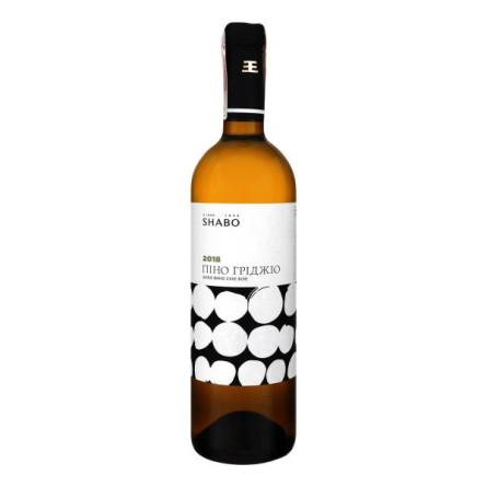 Вино Shabo Піно Гріджіо біле сухе 12% 0,75л slide 1