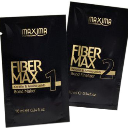 Монодоза Maxima Fiber Max для кератинового восстановления волос этап 1 + 2 22 мл